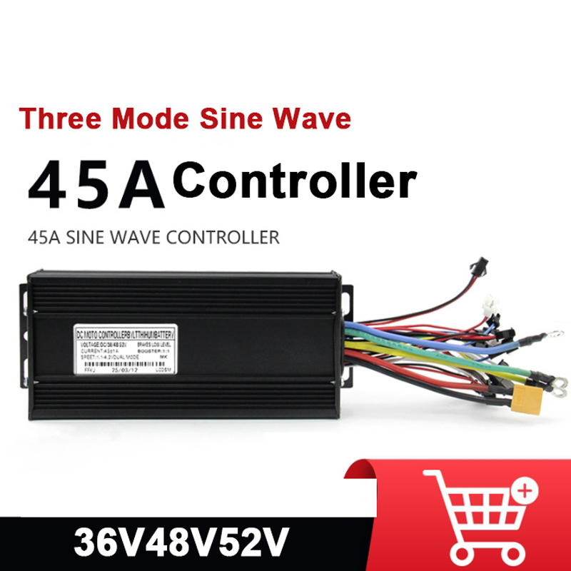 72V 45A Dual Controller - 15-Tube Three Mode 45A SineWave Controller