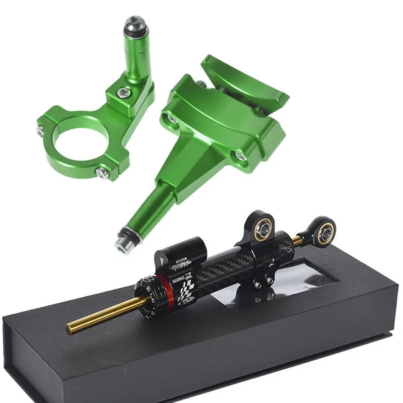 For Kawasaki 500 2024 - Motorc - Steering Damper Stabilizer Kit Cnc 评论和价格