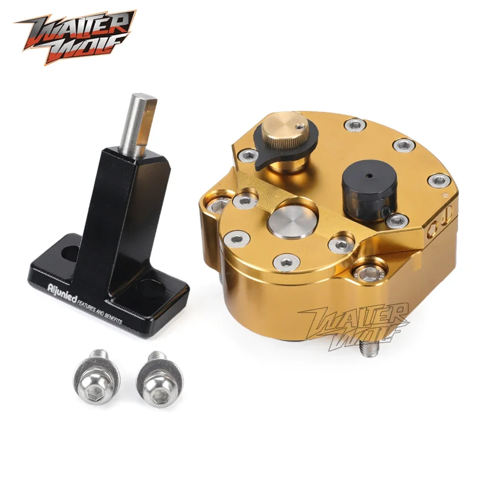 Motorcycle Steering Damper Sta - Steering Damper Stabilizer Kit Cnc 评论和价格