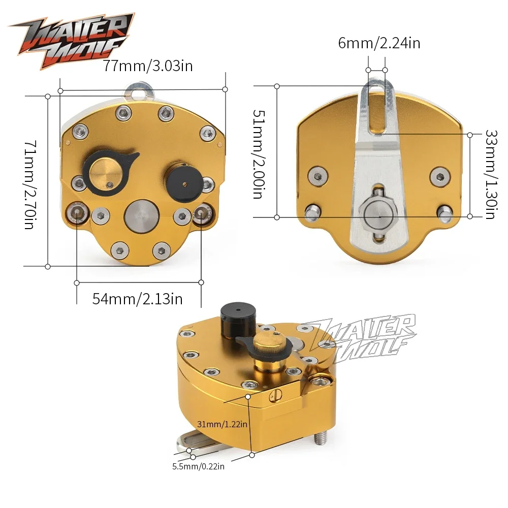 Motorcycle Steering Damper Sta - Steering Damper Stabilizer Kit Cnc 评论和价格