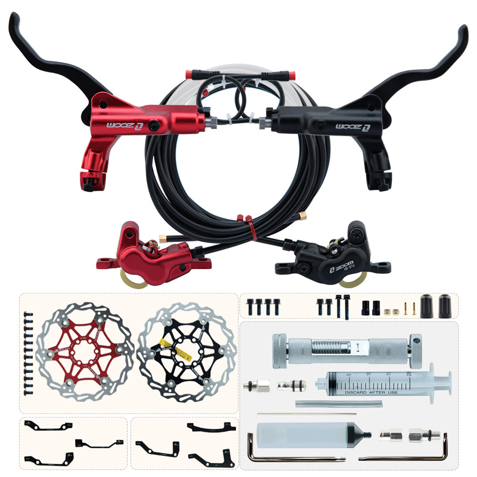 ZOOM HB-876E 4-piston Disc Hyd - Zoom Hydraulic Brake 4 Piston E-Scooter 评论和价格