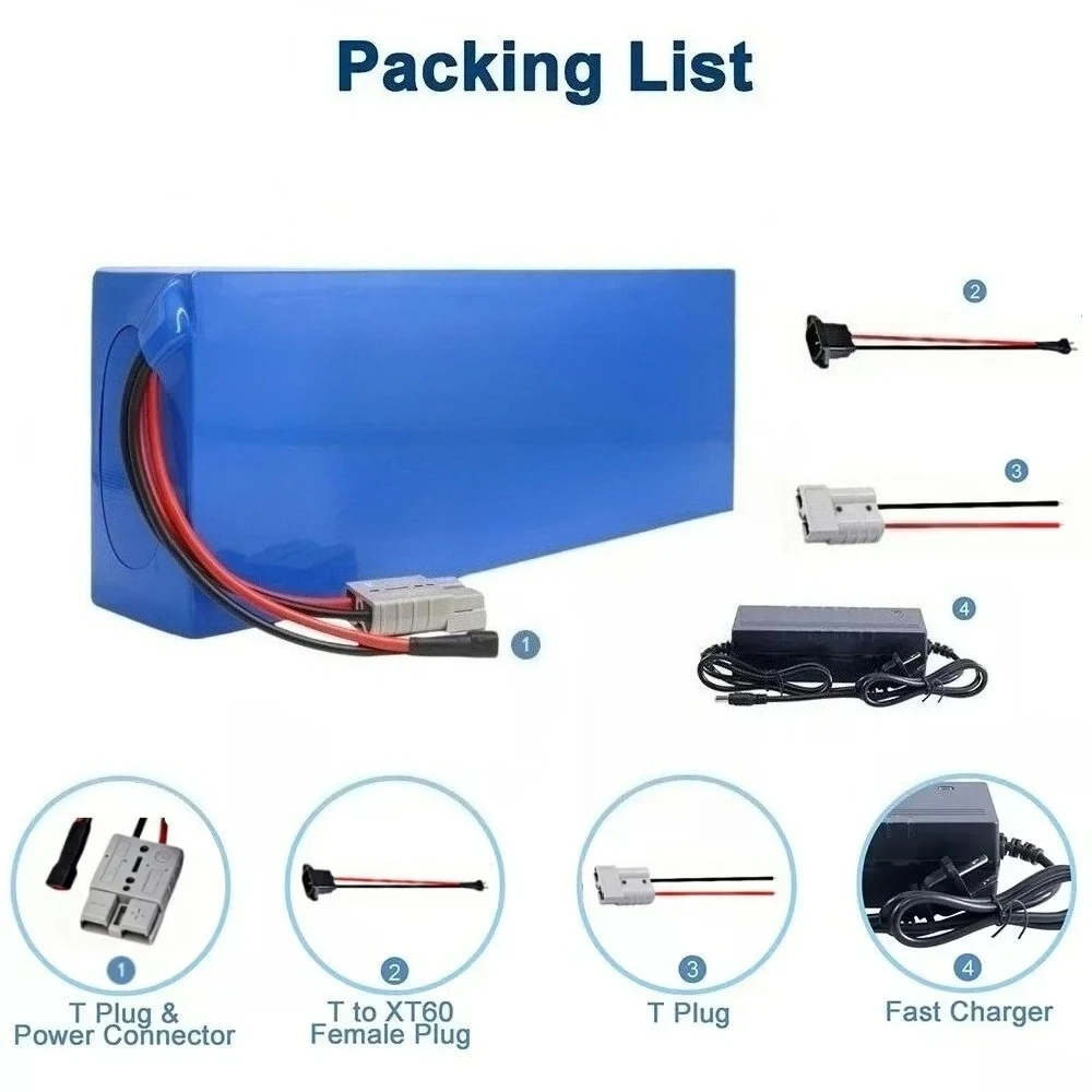 16S6P Aleaivy 60V 20Ah Lithium - 60V 30Ah 21700 Battery Pack 评论和价格
