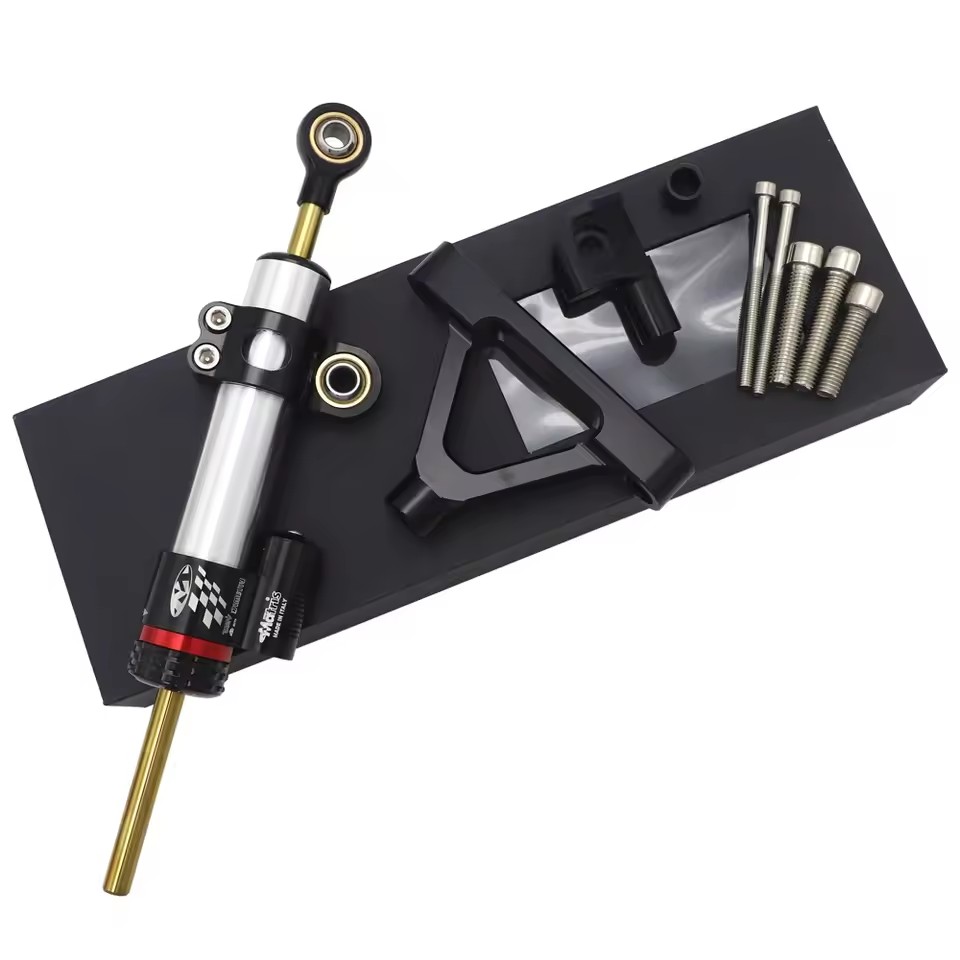 For Kawasaki ZX10R 04-05 Racin - Steering Damper Stabilizer Kit Cnc 评论和价格