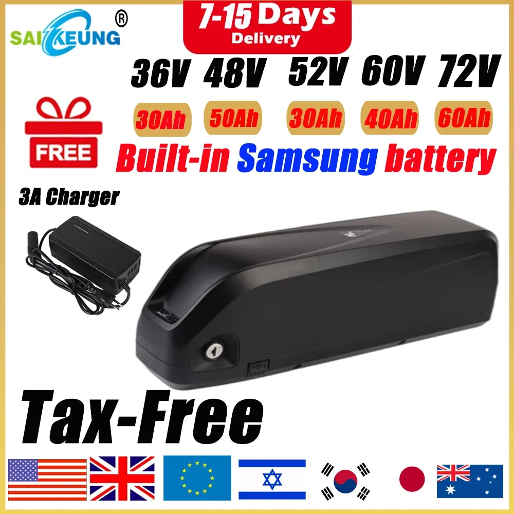 Hailong Polly 48V 52V 60V 36V  - 60V 30Ah 21700 Battery Pack 评论和价格